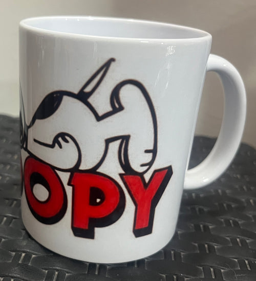 Taza de snoopy